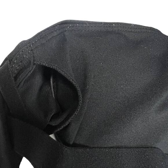 Fabletics Sports Bra Racerback Strappy Black Activewear Top Removable Pad Womens - Picture 7 of 9